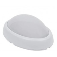Lampa Ovala pentru sauna umeda, 230 V, 12W, IP65, Alb rece