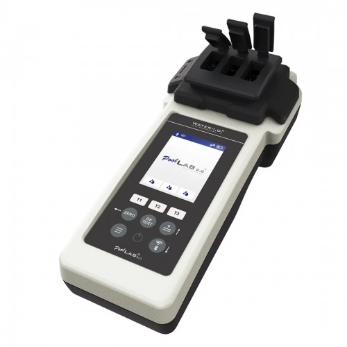 Tester fotometric profesional PoolLab 2.0 cu Wi-Fi – analiza completă a 24 parametri