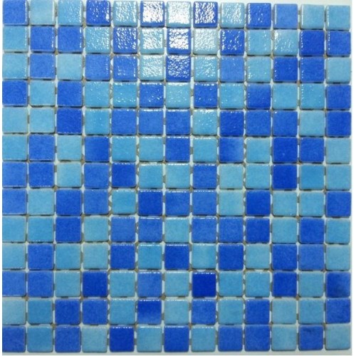 Mozaic Mixt Pool Fog/Blue Fog, suport polyurethane