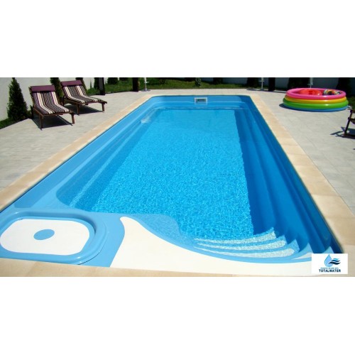Piscina Caraibe 8 x 3.6 x 1.5 m